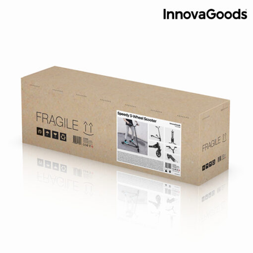 InnovaGoods Sammenfoldeligt Løbehjul (3 Hjul) - Image 4