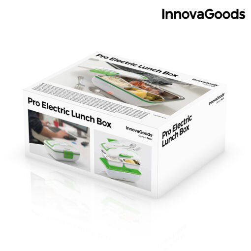 InnovaGoods Pro Elektrisk Madkasse 50W Hvid Grøn - Image 7