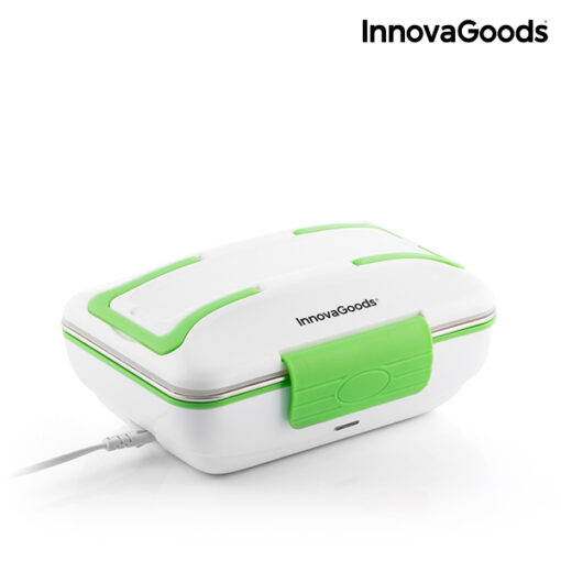 InnovaGoods Pro Elektrisk Madkasse 50W Hvid Grøn - Image 6