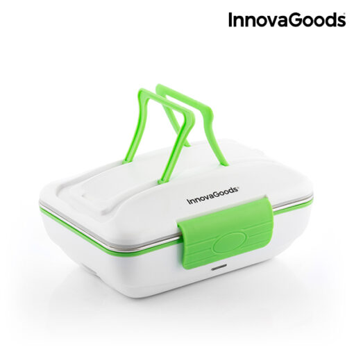 InnovaGoods Pro Elektrisk Madkasse 50W Hvid Grøn - Image 2