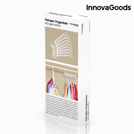 InnovaGoods Bøjle Organizer til 40 Beklædningsdele (24 Stykker) - Image 3