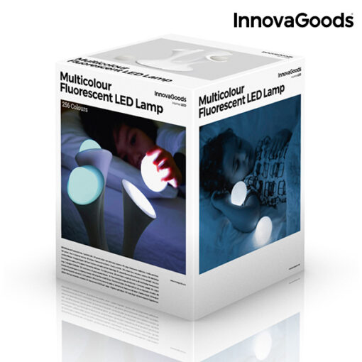 InnovaGoods Home LED Multifarvet Fluorescerende Lampe - Image 4