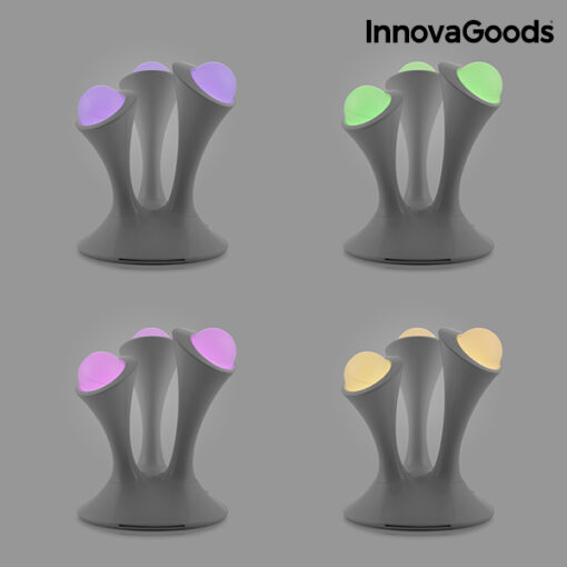 InnovaGoods Home LED Multifarvet Fluorescerende Lampe - Image 3