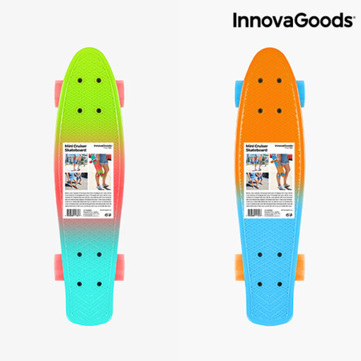 InnovaGoods Mini Cruiser skateboard (4 Hjul) - Image 5