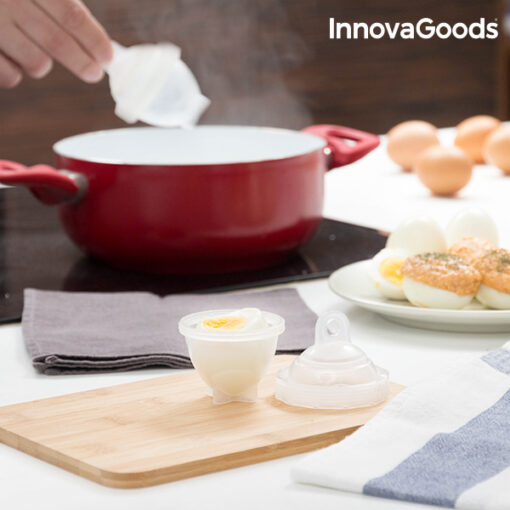 InnovaGoods Sæt Med Ægkogere (Pakke med 7) - Image 7