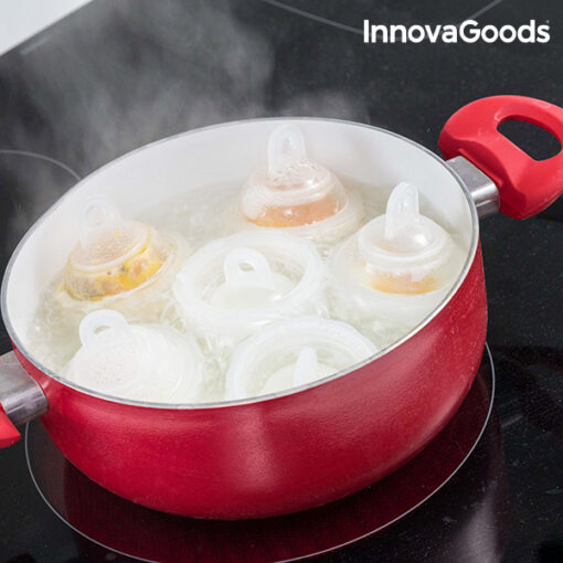 InnovaGoods Sæt Med Ægkogere (Pakke med 7) - Image 6