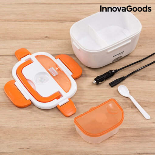 InnovaGoods Elektrisk Madkasse til Biler 40W 12 V Hvid Orange - Image 4