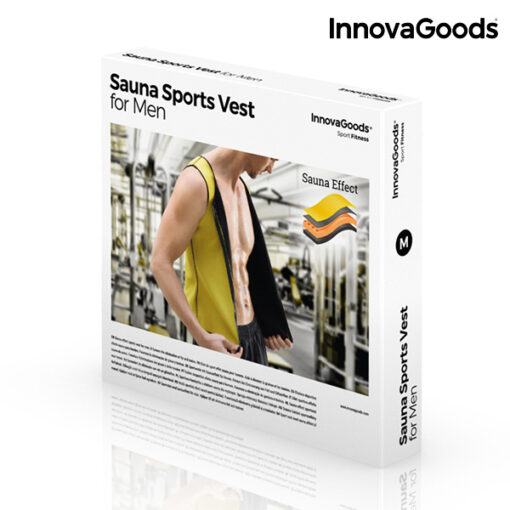 InnovaGoods Sportsvest Med Sauna Effekt Til Mænd - Image 2