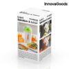 InnovaGoods Grøntsagsskærer og Presser 4 i 1 med Opskriftsbog - Image 8