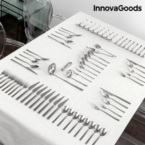 InnovaGoods Cook D'Lux Rustfrit stål bestik (72 dele) - Image 9