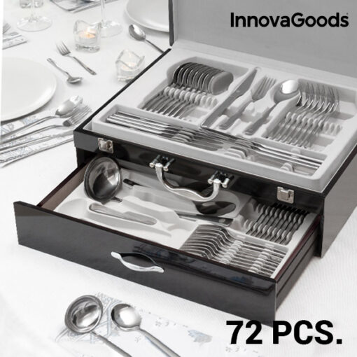 InnovaGoods Cook D'Lux Rustfrit stål bestik (72 dele)