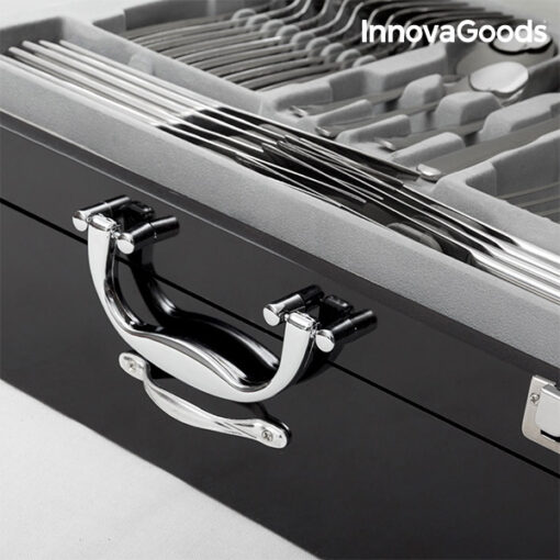 InnovaGoods Cook D'Lux Rustfrit stål bestik (72 dele) - Image 4