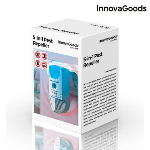 InnovaGoods 5 i 1 Insekt Skræmmer med LED og Sensor - Image 2