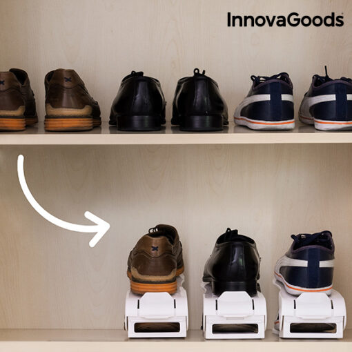 InnovaGoods Justerbar Skohylde (6 Par)