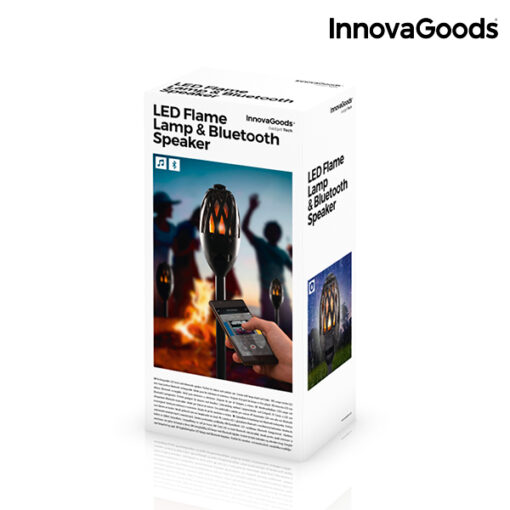 InnovaGoods LED Fakkel med Bluetooth Højtaler - Image 3