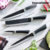 InnovaGoods Knivsæt Black Shark Swiss Q Namiutsu (4 Dele) - Image 6
