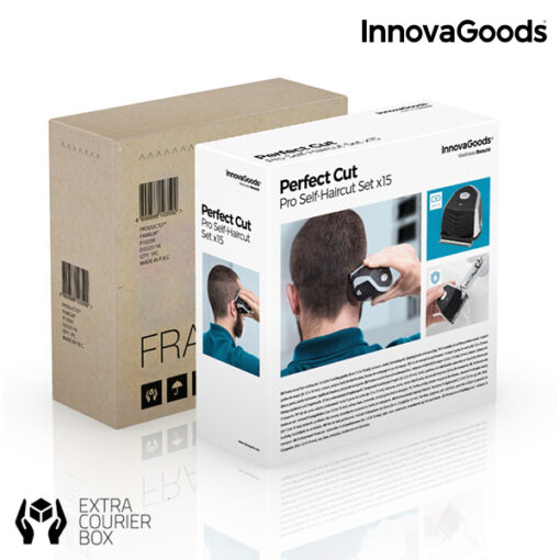 InnovaGoods Perfect Cut Professionelt Sæt med Hårklippere (15 Dele) - Image 3