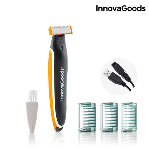 InnovaGoods 3-i-1 genopladelig elektrisk præcisionsshaver - Image 4
