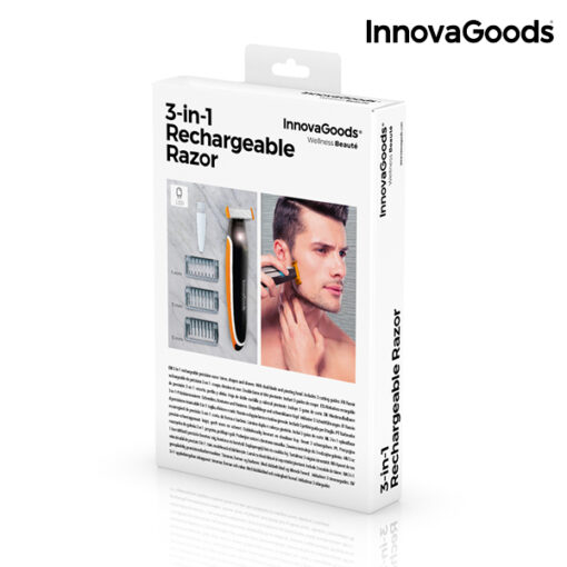 InnovaGoods 3-i-1 genopladelig elektrisk præcisionsshaver - Image 3