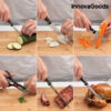 InnovaGoods Knivsæt med Knivholder af Træ (6 Dele) - Image 3