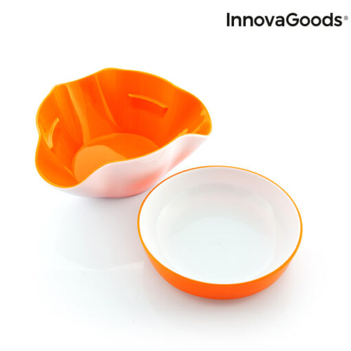 InnovaGoods 2-i-1 Snackskål (2 Dele) - Image 8