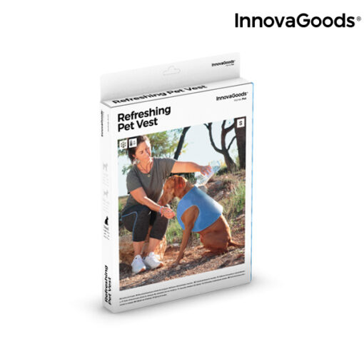 InnovaGoods Afkølingsvest til Små Kæledyr - S - Image 4