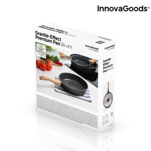 InnovaGoods Premium stegepande graniteffekt (24 cm) - Image 5