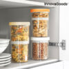 InnovaGoods Justerbare & Hermetiske Køkkenbeholdere (Sæt med 3) - Image 6