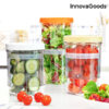 InnovaGoods Justerbare & Hermetiske Køkkenbeholdere (Sæt med 3) - Image 5