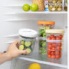InnovaGoods Justerbare & Hermetiske Køkkenbeholdere (Sæt med 3) - Image 3