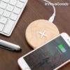 InnovaGoods trådløs hurtig-oplader i ahorntræ - Image 3