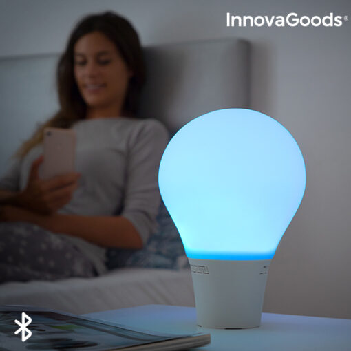 Silikone LED Touch-lampe med højtaler Silitone InnovaGoods
