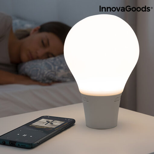 Silikone LED Touch-lampe med højtaler Silitone InnovaGoods - Image 4