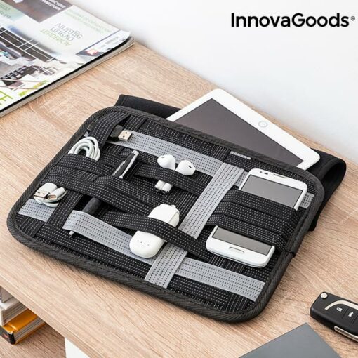 InnovaGoods Flexi Case tabletcover med plads til tilbehør