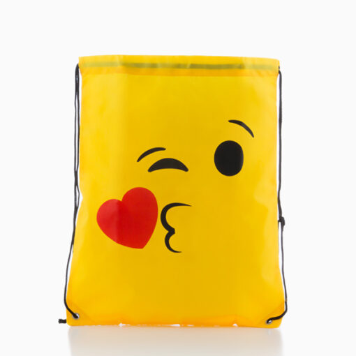 Smileys Taske med Træksnor Rygsæk - Image 6