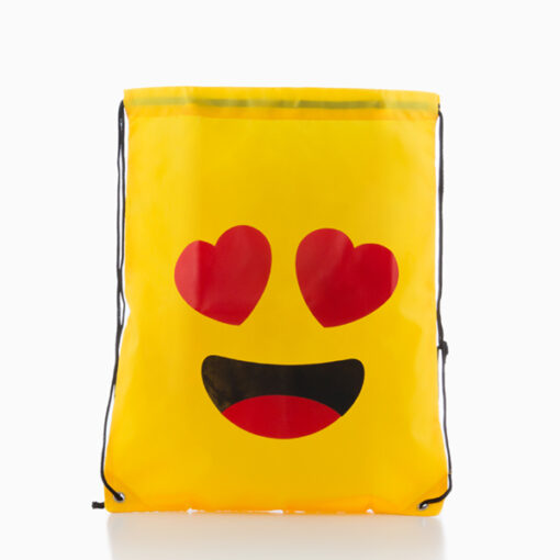 Smileys Taske med Træksnor Rygsæk - Image 5