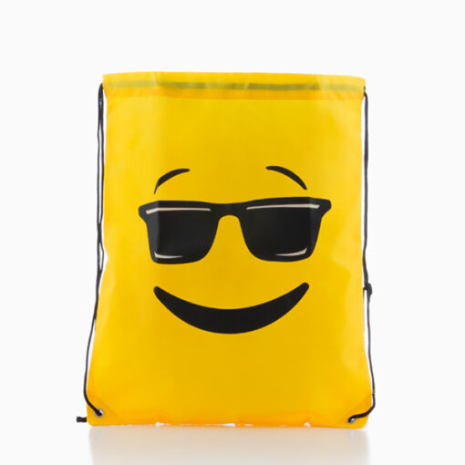Smileys Taske med Træksnor Rygsæk - Image 4