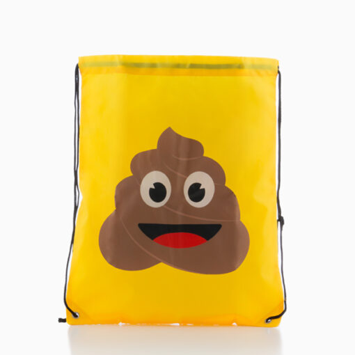 Smileys Taske med Træksnor Rygsæk - Image 3