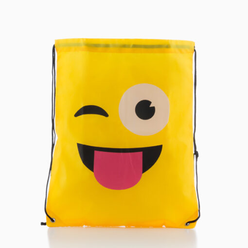 Smileys Taske med Træksnor Rygsæk - Image 2
