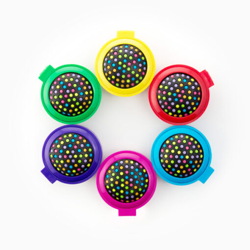 Colors Spejl med Børste til Håndtasken - Image 6