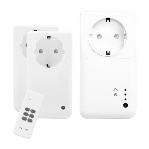 Smartwares SH5SETGW Intelligent WiFi Stik med Fjernbetjening (Pakke med 3) - Image 2