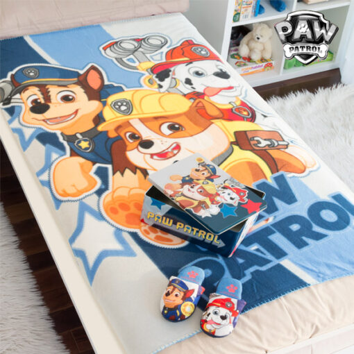 Paw Patrol Metalæske med Tæppe og Sutsko