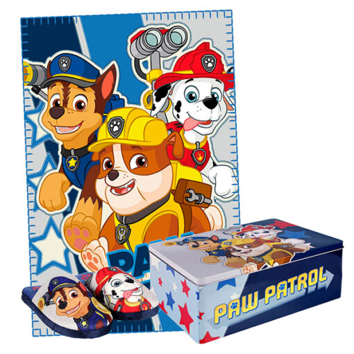 Paw Patrol Metalæske med Tæppe og Sutsko - Image 2