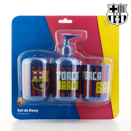 F.C. Barcelona Badeværelsestilbehør (3 dele)